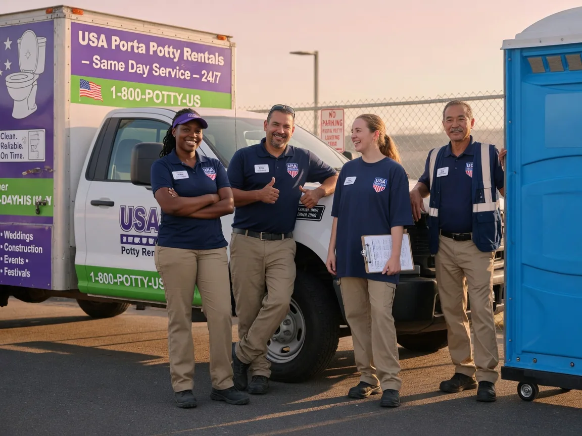 Porta Potty Rental company in Cumberland, OH